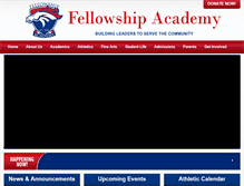 Tablet Screenshot of fellowship-academy.org